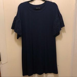 Navy blue dress